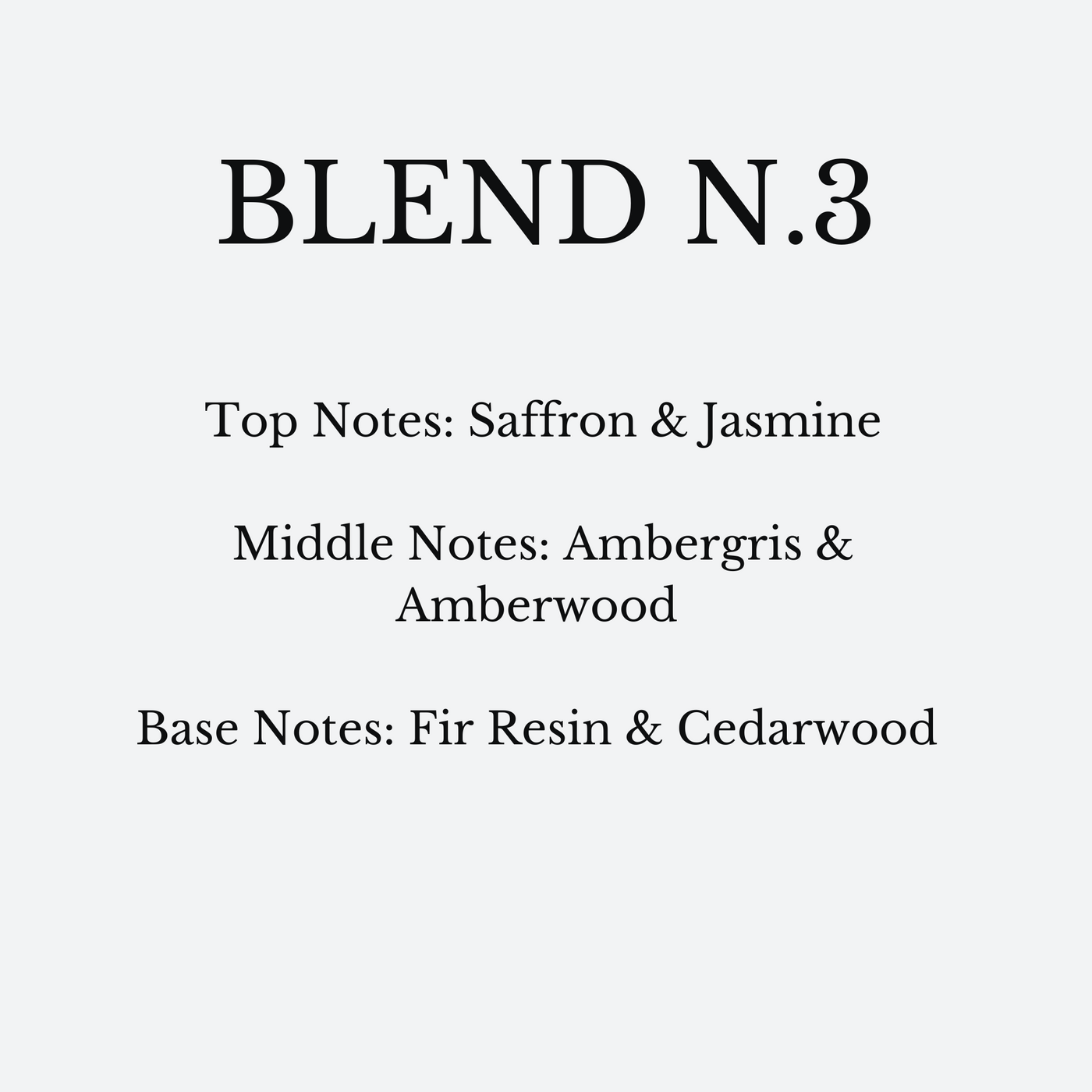 Perfume Blend N.3-"Baccarat Rouge 540”